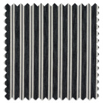 Swatch of Arley Stripe Charcoal by Porter And Stone