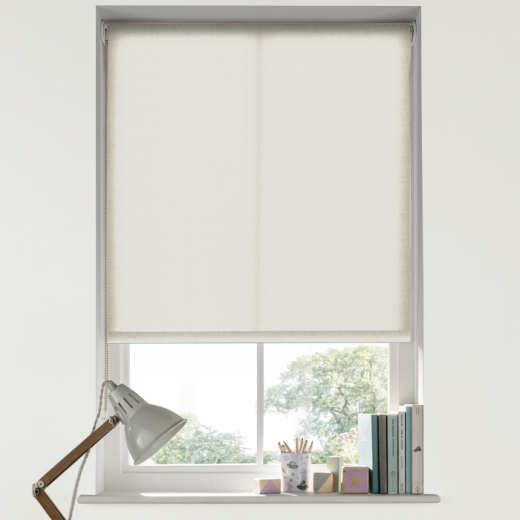 Loire White Cloud Eve Electric Roller Blind