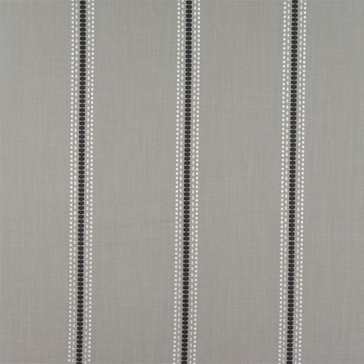 Made To Measure Roman Blinds Bromley Stripe Silver
