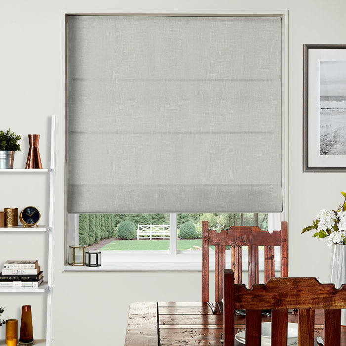 Roman Blind in Muse Almond