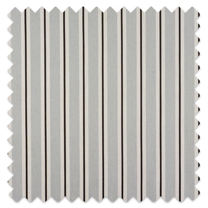 Swatch of Arley Stripe Silver by Porter And Stone