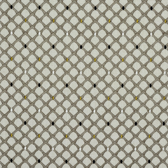 Arlington Ochre Fabric by Porter And Stone