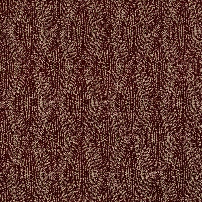 Babylon Rosso Fabric by Porter And Stone