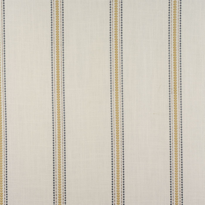 Bromley Stripe Moss Fabric by Porter And Stone