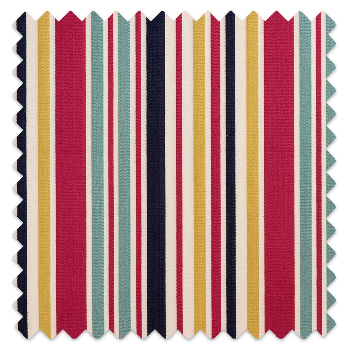 Swatch of Roseland Stripe Carnival by Porter And Stone