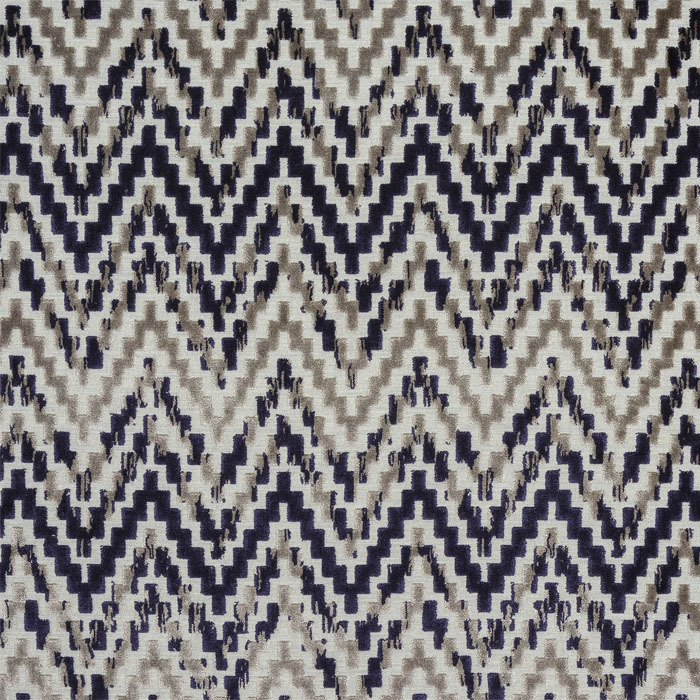 San Remo Aubergine Fabric by Porter And Stone