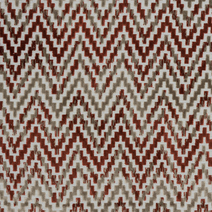 San Remo Burnt Orange Fabric by Porter And Stone