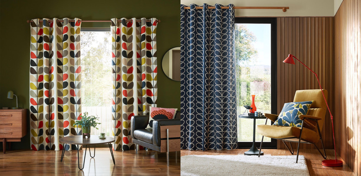 Orla Kiely Fabrics for Curtains and Blinds