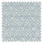 Swatch of Bellflowers Weave Mineral Blue