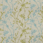 Made To Measure Roman Blinds Whisp Embroidery Pistachio Flat Image