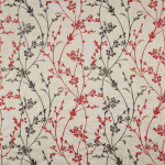 Made To Measure Roman Blinds Whisp Embroidery Ruby Flat Image