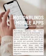 Retrofit Electric Roman Blind Kit Powered By Eve MotionBlinds CM07-EVE