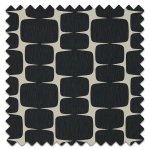 Lohko Liquorice Hemp Roman Blind