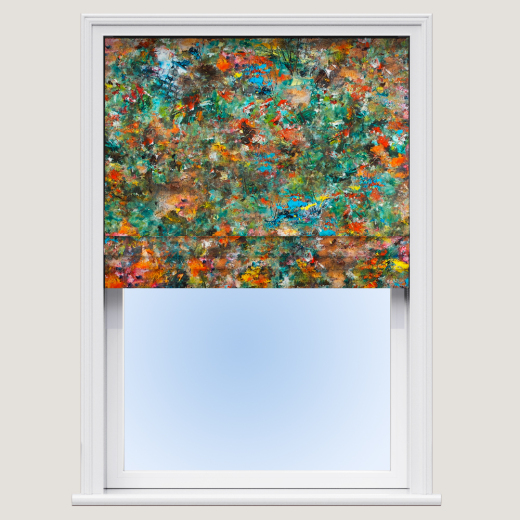 Made To Measure Roman Blinds Renoir Multi