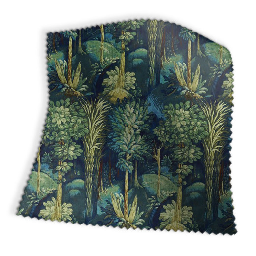 Forbidden Forest Sapphire Fabric Forbidden Forest Sapphire Fabric