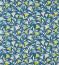Noukku Mist Kiwi Midnight Fabric by Scion