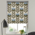 Eve Electric Roller Blind in Rose Bud Powder Blue