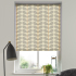 Two Colour Stem Warm Grey Light Filtering Roller Blind
