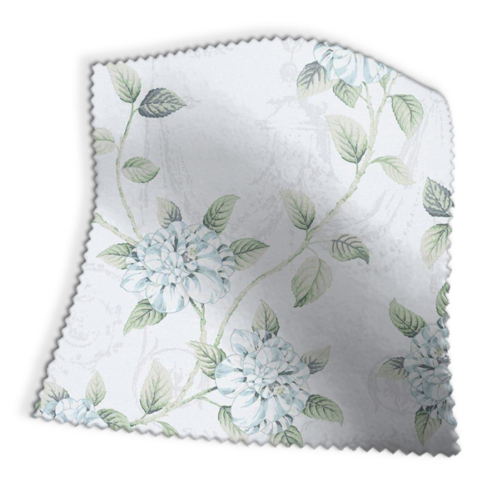 Made To Measure Roman Blinds Osbourne Forget Me Not Swatch