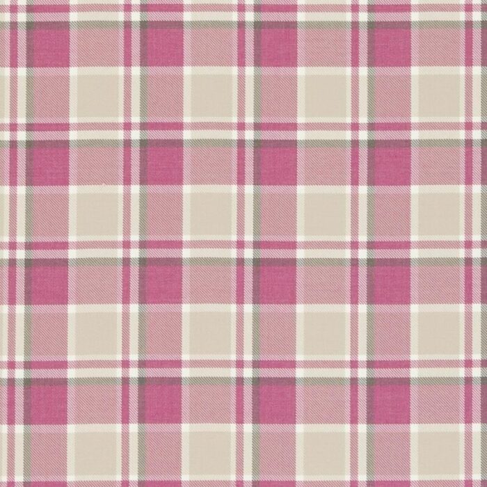 Clake & Clarke's Made To Measure Curtains Bowland Raspberry