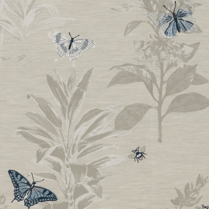 Made To Measure Roman Blinds Monarch Mineral/Denim Flat Image