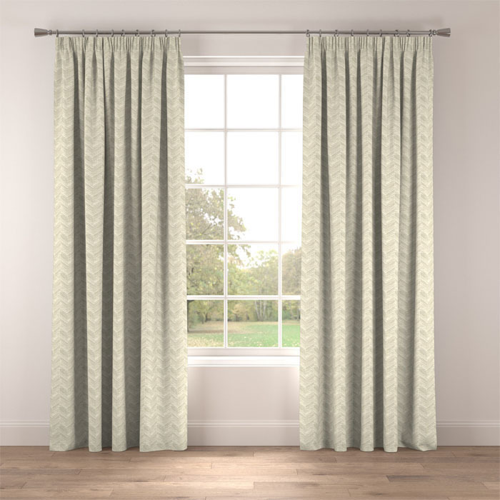 Curtains in Berkeley Feather Grey by Belfield Home