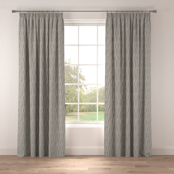 Curtains in Erika Charcoal by Belfield Home