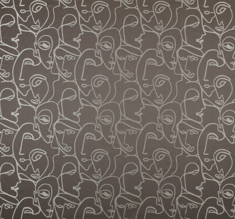 Henri Praline Fabric by Ashley Wilde
