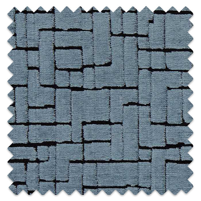 Swatch of Kupka Navy by Clarke And Clarke