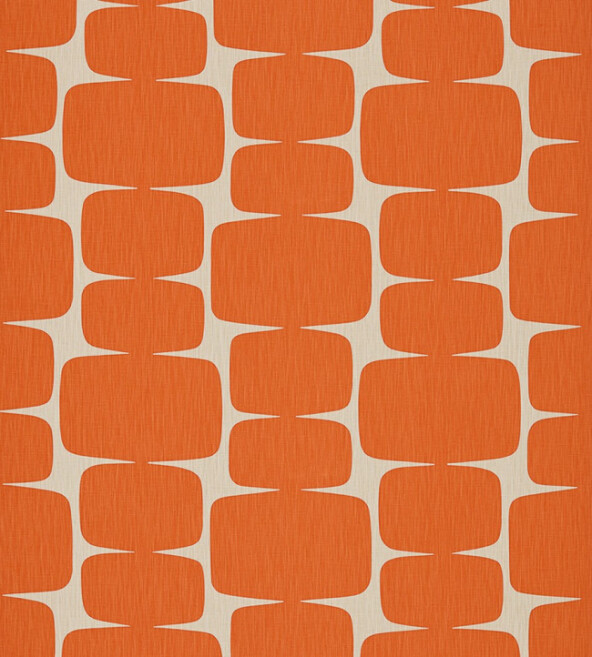 Lohko Paprika Pebble Fabric by Scion