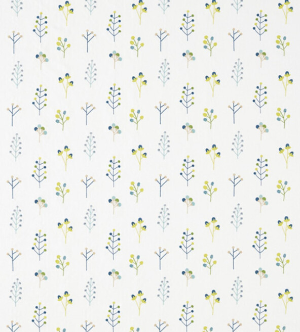 Mukula Gecko Citrus Pacific Fabric by Scion