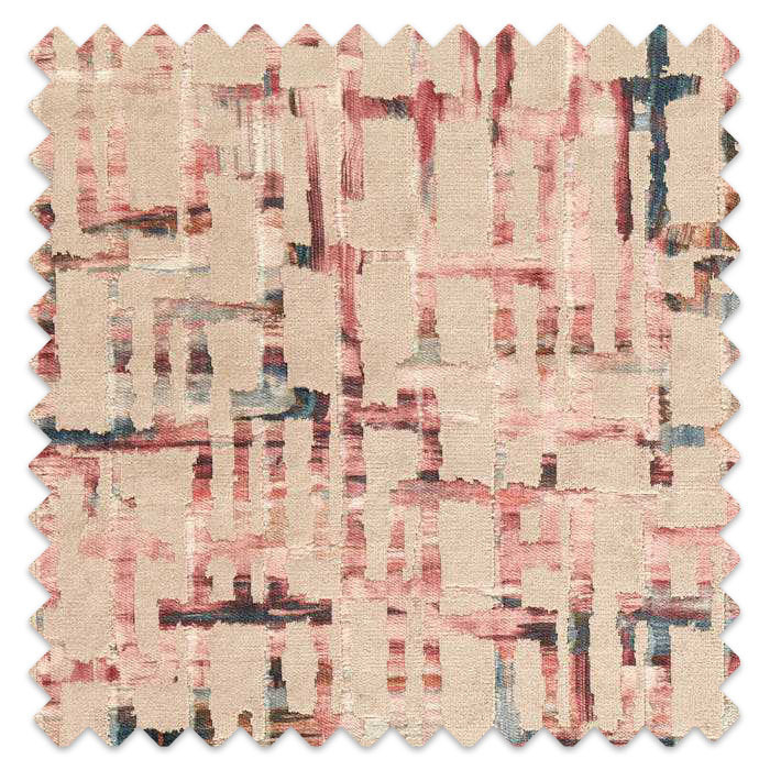 Swatch of Quadrata Blush Natural by Clarke And Clarke