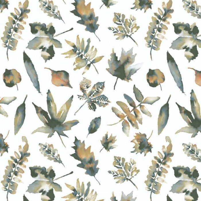 Fall Linen Roller Blind