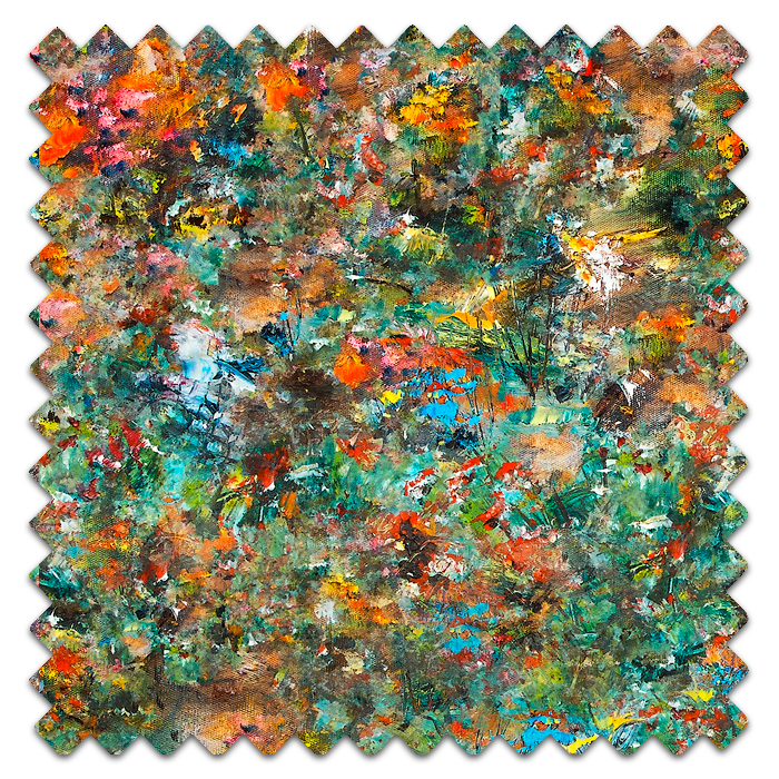  Roman Blinds Renoir Multi Fabric Sample