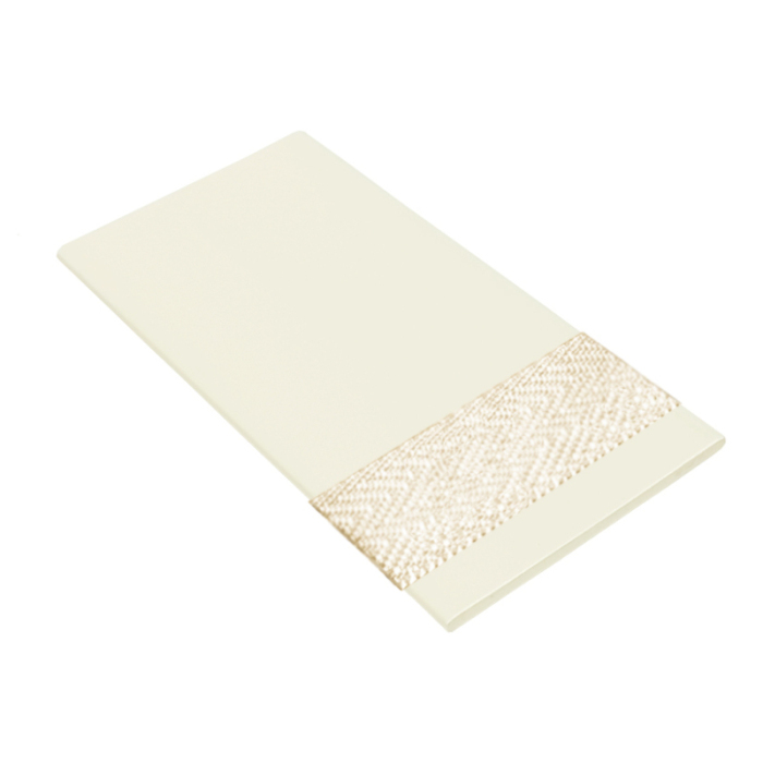 Frost Inspirewood Venetian Blind with Cream Tape Swatch