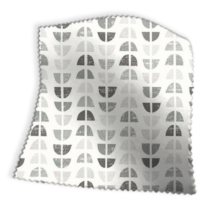 Made To Measure Roman Blinds Odense Grey Swatch