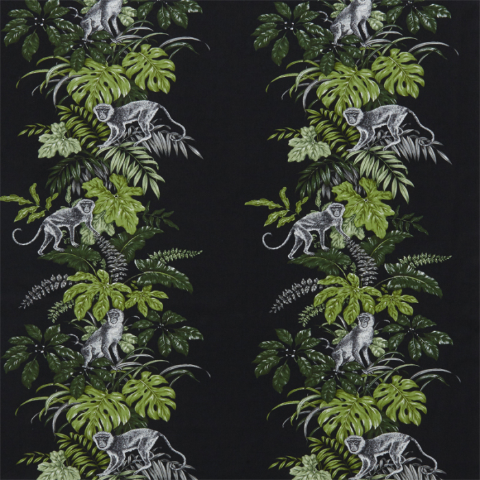Made To Measure Roman Blinds Monkeying Around Zinc Flat Image