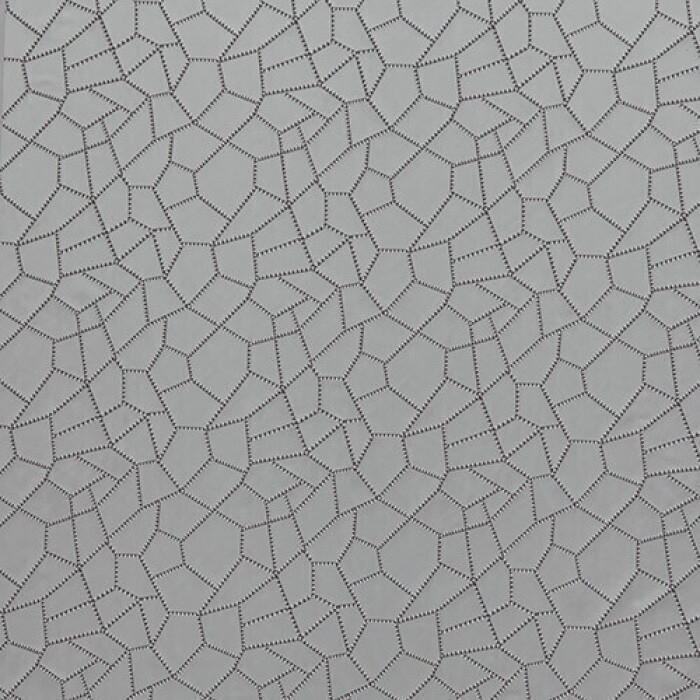 Made To Measure Roman Blinds Mosaic Graphite Flat Image