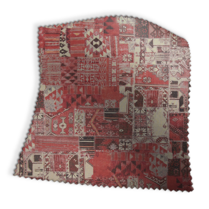 Made To Measure Roman Blinds Nakita Chilli Swatch