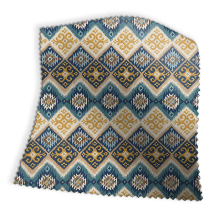 Made To Measure Roman Blinds Navajo Indigo Swatch