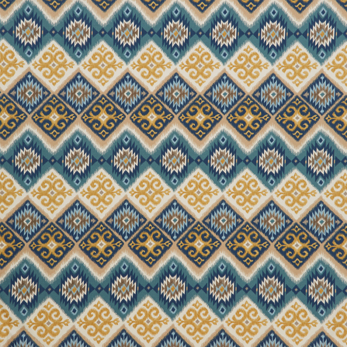 Made To Measure Roman Blinds Navajo Indigo Flat Image