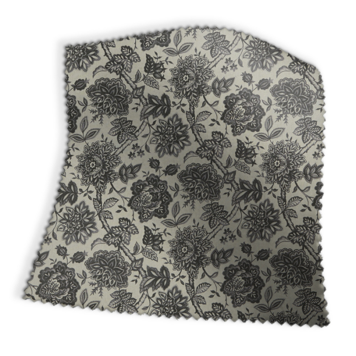 Made To Measure Roman Blinds Samira Ebony Swatch