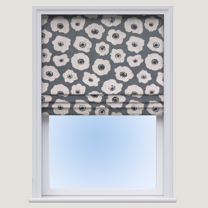 Made To Measure Roman Blinds Vallmo Carbon