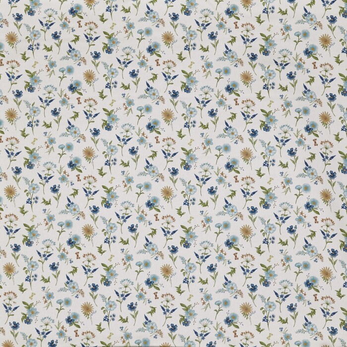 Marigold Cornflower Fabric by Prestigious Textiles