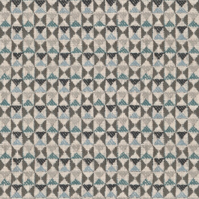Nala Aqua Fabric by The Pure Edit