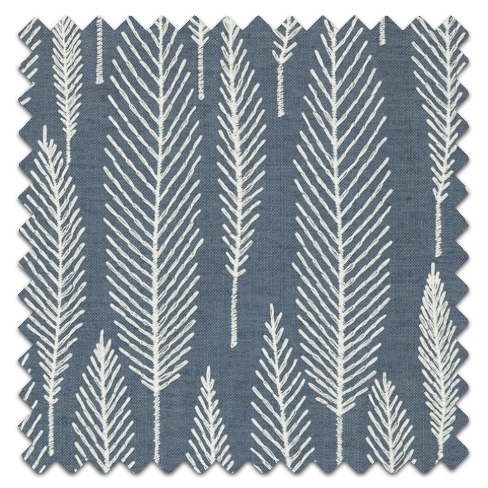 Roman Blinds Erika Denim Fabric Sample