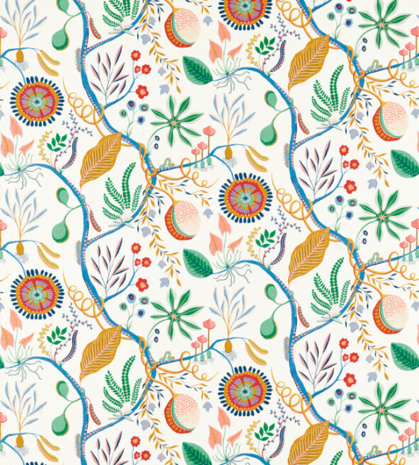 Jackfruit And The Beanstalk Popsicle Fabric by Scion