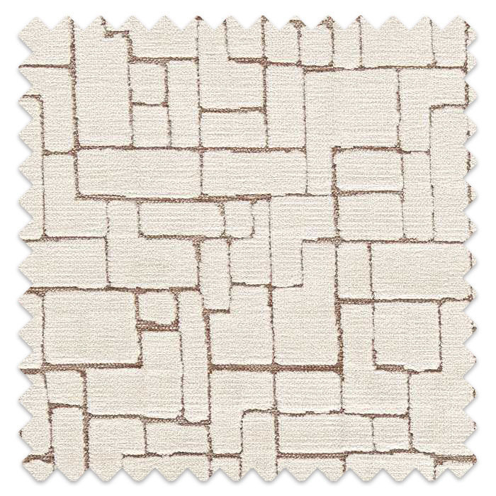 Swatch of Kupka Ivory by Clarke And Clarke