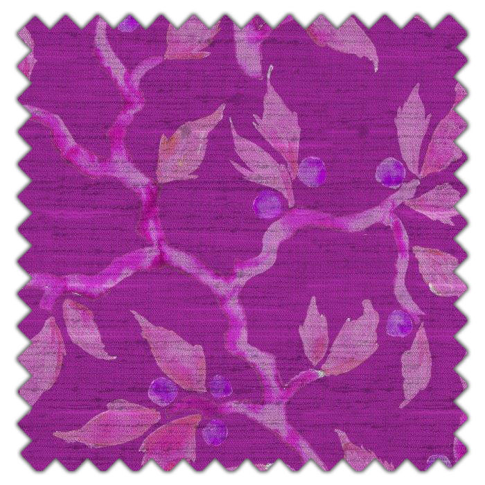 Swatch of Vesper Fuchsia by Voyage