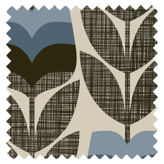 Rosebud Powder Blue Fabric Swatch